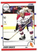 JOHN DRUCE 1990-91 SCORE ROOKIE CARD NEAR MINT CONDITION
