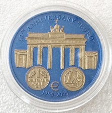 Münze Niob - Liberia 5 Dollar 2005 -  Europa Deutschland mit Zertifikat