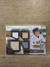 Will Smith 2025 Topps Museum Quad Patch /99 SPPQ-WS Dodgers