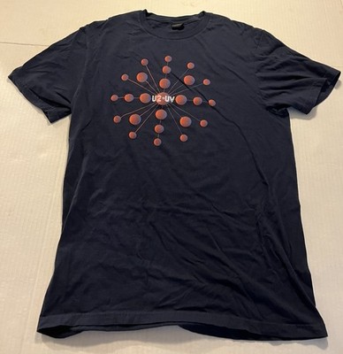 U2 UV Shirt Mens MEDIUM Achtung Baby Live At Sphere Las Vegas 2023-24 Tour Bono
