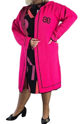 Fashionable cardigan cardigan size 44-48,
