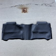 Weathertech Floorliner 445424 Rear 14-19 Silverado Sierra Crew Cab Black 2nd Row Weathertech Floorliner 445424 Rear 14-19 Silverado Sierra Crew Cab Black 2nd Row