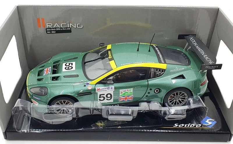 Solido escala 1/18 diecast 9062 - Aston Martin DBR9 Le Mans 2005 #59 Foto 4 de 4
