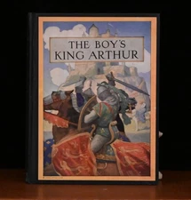 The Boy's King Arthur N. C. Wyeth Scribner's Childrens Illustrated Book