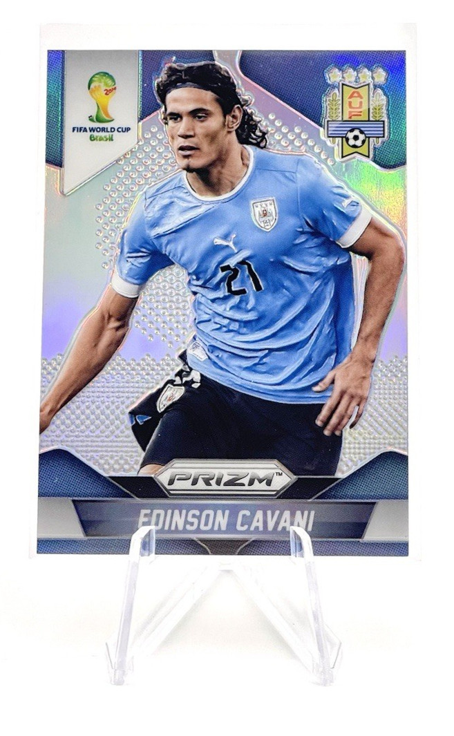 Edinson Cavani 2014 Panini Prizm World Cup Silver #193 Uruguay