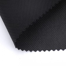 Sample of Black Ballistic 1050 Denier Nylon Fabric,Water Repellent, 5.25 a yard