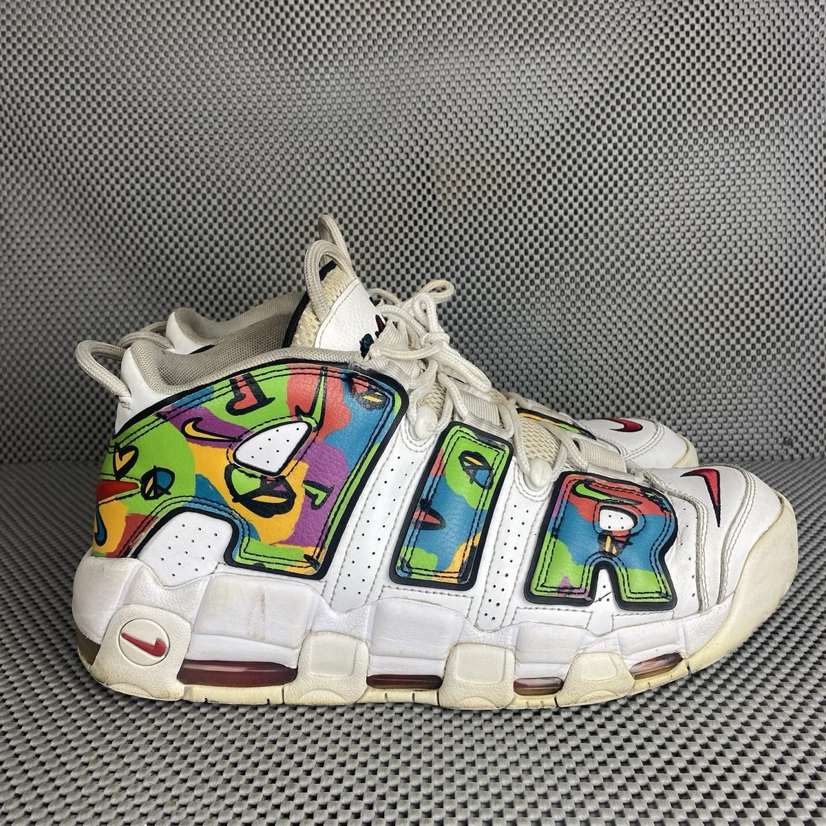 Nike Air More Uptempo Peace, Love, Basketball | eBay display picture 3