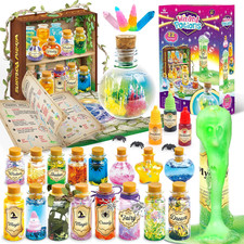 Fairy Magic Kit for Kids with 22PCS Potion Bottles, Potions Making Craft Kit - G