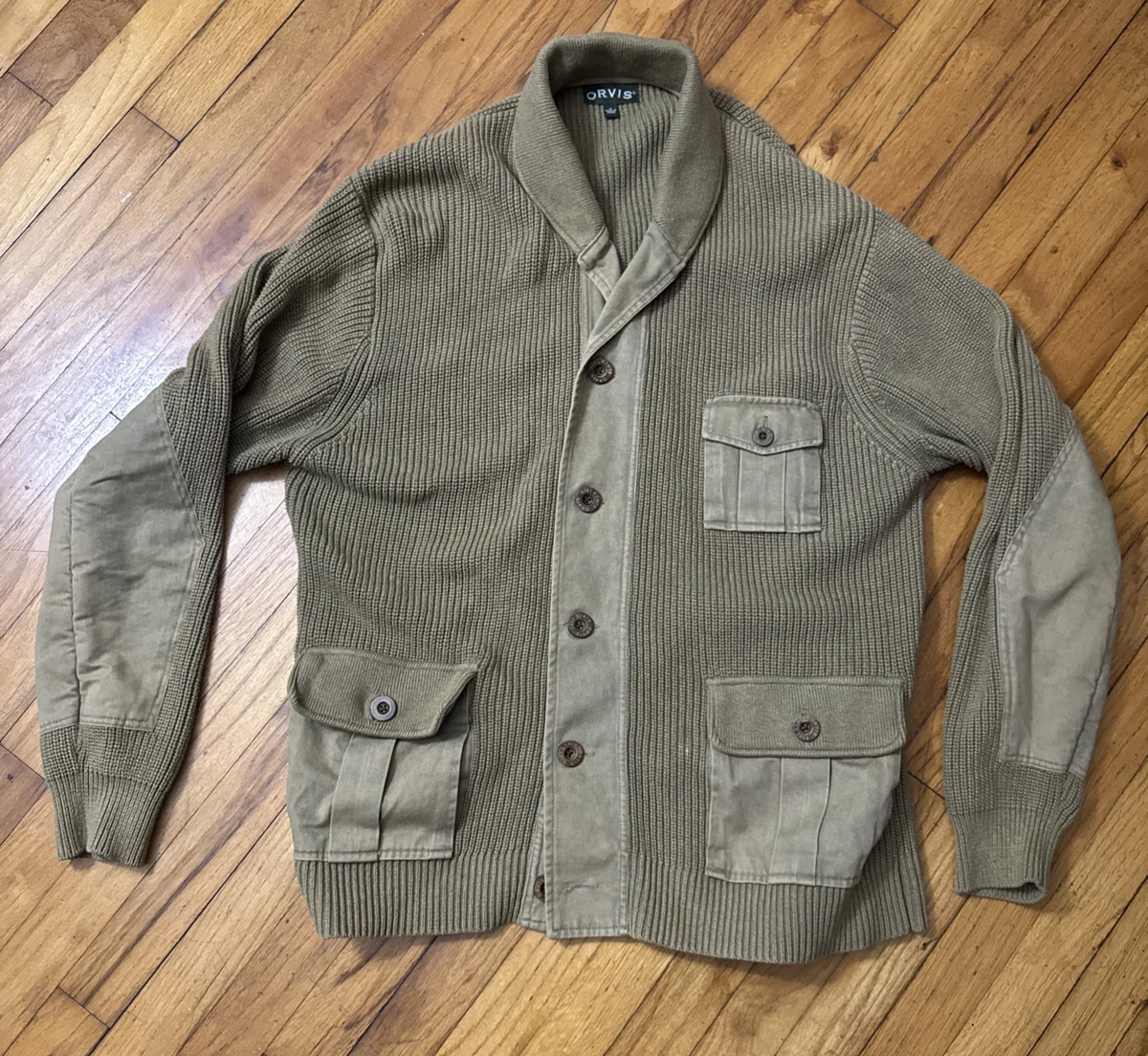 Orvis Cotton Cardigan Sweaters for Men for sale | eBay
