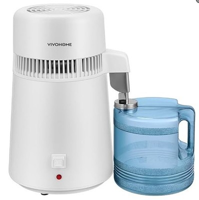 VIVOHOME Water Distiller Countertop 1.06 Gallon/4L 750W Distilled Water Machine