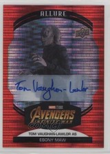 2022 Upper Deck Marvel Allure Red Tom Vaughan-Lawlor as Ebony Maw #83 Auto 0z0m