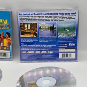 Sega Marine Fishing & Reel Fishing Wild Dreamcast NTSC-U Blue Arcade Game