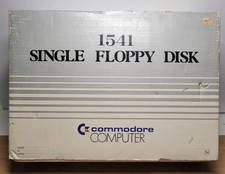 Vintage Commodore 1541 15.25" Floppy Disk Drive With Original Box  UNTESTED