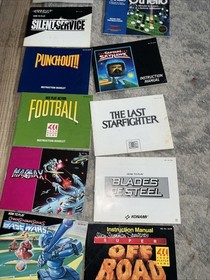 NES Booklet Lot 24 Total Vintage Nintendo Instruction Manuals Vintage