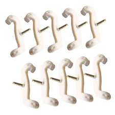 Pack of 10 Plastic 4/4 Full Size Violin Fiddle Shoulder Rest Feet Pad Support