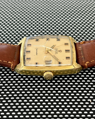 時計 Vintage OMEGA Seamaster OMEGA Seamaster Square Automatic cal.565 Watch 166042 Vintage