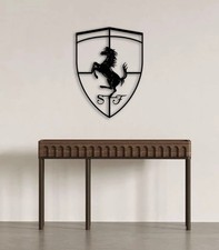 Metal Ferrari Sign 