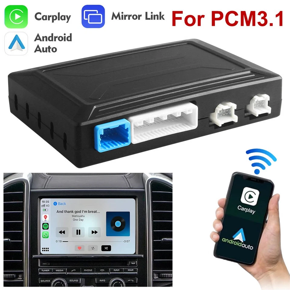 CarPlay inalámbrico y Android automático para Porsche Panamera Cayenne Macan Cayman PCM3.1 Foto 3 de 4