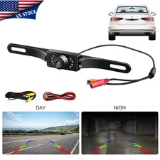 7 LED HD Car Rear View Backup Parking Reverse Camera Waterproof Night Vision US