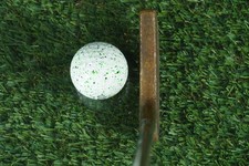 Putter Vintage Wilson Sam Snead Pay-Off – Tige Rocket, Manche Cuir Rouge, Années 50