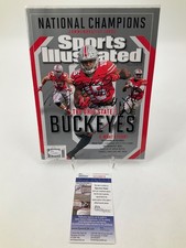 JOEY BOSA / EZEKIEL ELLIOTT / CARDALE JONES SIGNED SPORTS ILLUSTRATED JSA SD COA