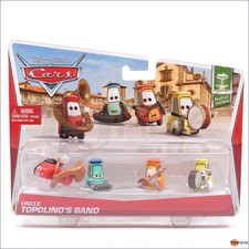 Disney Pixar Cars 2 Uncle Topolino's Band 4-pack Festival Italiano - loose
