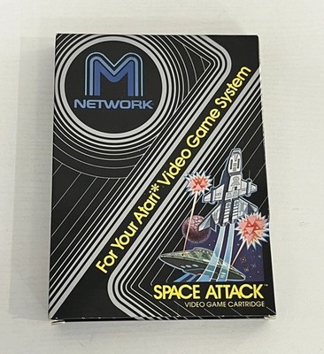 Space Attack (Atari 2600, 1982) Complete in Box With Manual