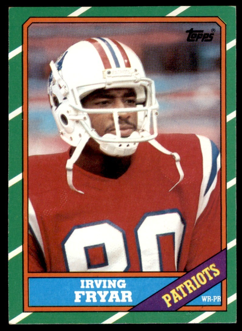 1986 Topps #34 Irving Fryar Patriots