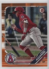 2019 Bowman Draft Orange 2/25 Jordyn Adams #BD-158 0w3