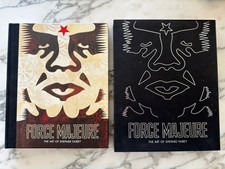 Shepard Fairey Signed Art Book 2009 Force Majeure Limited Edition Print 84/1000