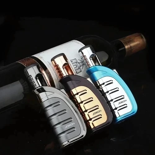 Ergonomic Windproof Jet Lighter strong Electric Ignition great Cigar Lighter - Picture 4 of 4