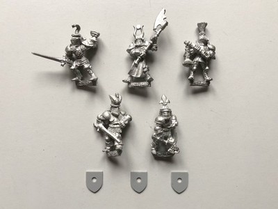 Battle Lords (5) - Warhammer Old World - Citadel Miniatures Games Workshop 1985