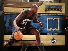 2006-07 Upper Deck Hardcourt - Hardcourt Materials Kevin Garnett #HM-KG (MEM)