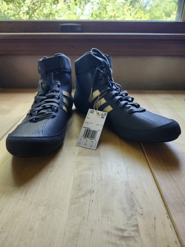 Adidas Wrestling HVC 2 Wrestling Shoes Gray US Men's Size 10.5 New in Box - Picture 5 of 13
