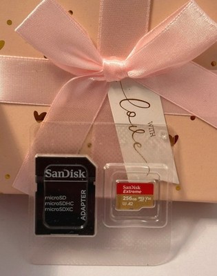 Original SanDisk Extreme 256GB microSDXC U3 A2 V30 Speicher Karte