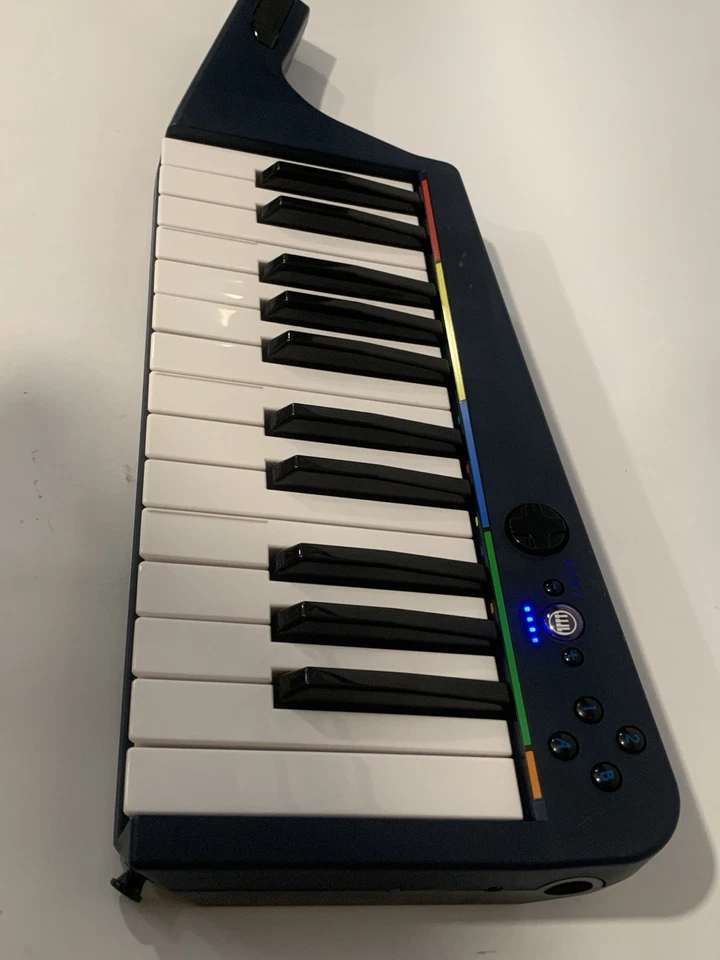 Wii Rock Band 3 Wireless Keyboard Harmonix Keytar No Dongle 96161 - Image 3 of 4