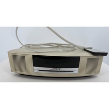 Bose Wave Music System AWRCC2 With Manual Remote Beige Tested CD Sold As is