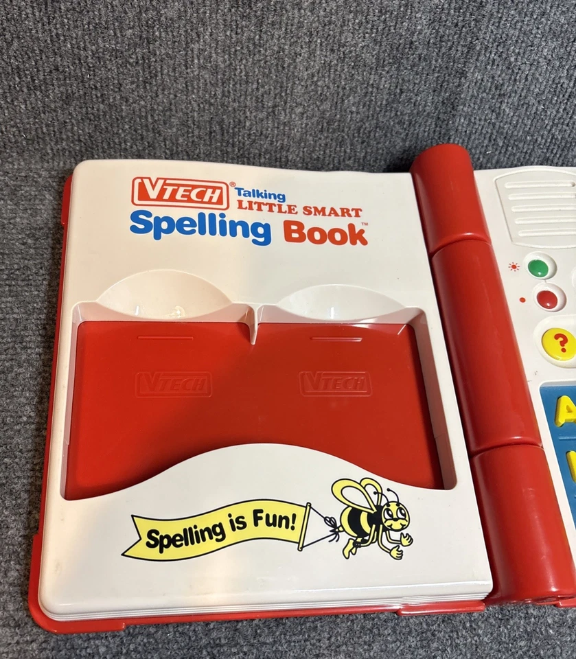 Vintage VTech Talking Little Smart Spelling Book 96/100 Activity Cards Included - Image 4 of 4