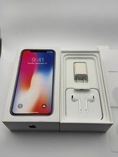 Apple iPhone X 256GB Space Gray Original Box Accessories Only No Phone A1865