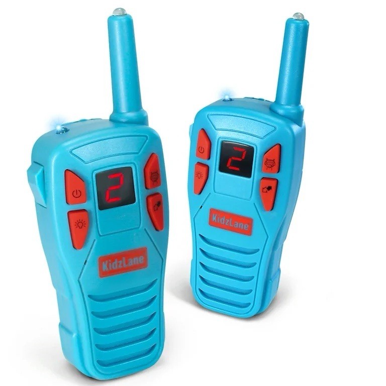 Kidzlane Voice Changing Walkie Talkies - 2 Mile Range, 8 Cha