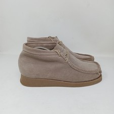 Lee Cooper Mens Shoes UK 8 suede brown loafer wallabee