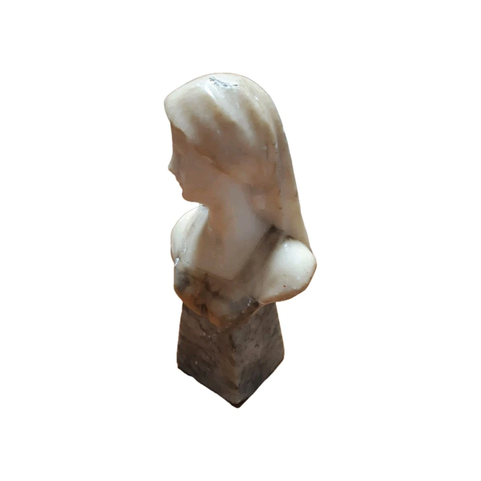 Buste de femme de Johann BLASCHE - Sculpture en marbre - Photo 2/4