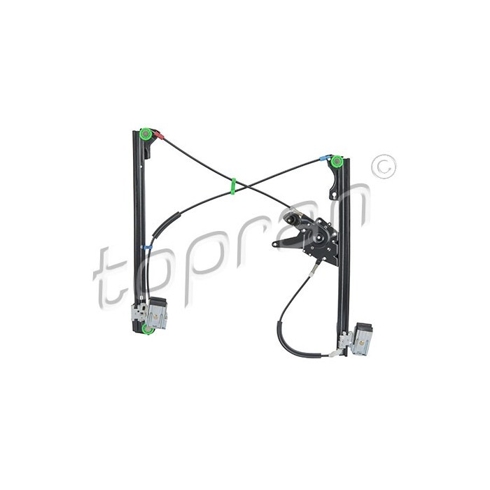 Lève-vitre mécanique avant droit pour Golf 3 berline break et Vento de 1991 à 1998 OEM 1H0837462A