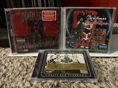 Death Row Records 3 CD Lot OOP Rare NEW Sealed U.S. stickers  Dr.Dre Snoop 2Pac