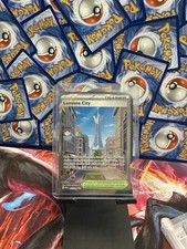 Pokémon TCG Lumiose City 111/108 Roaring Skies Trainer Stadium Reverse Holo NM