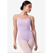 Capezio Camisole Leotard Adjustable Straps Lavender Purple Ballet Dance Medium M