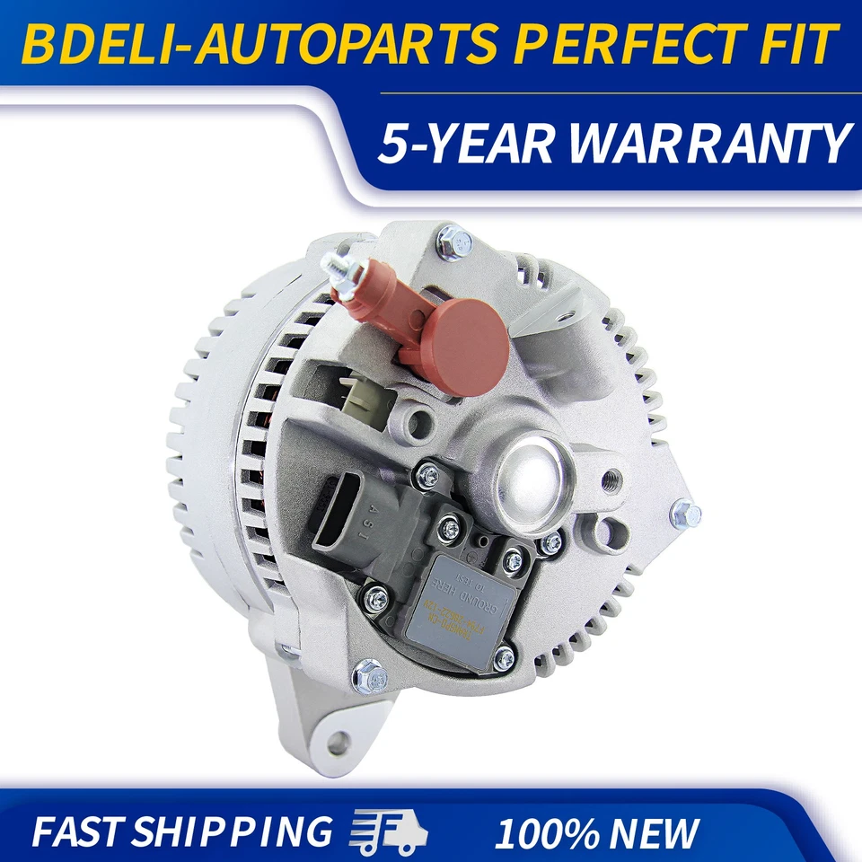 Alternador para Ford 02-03 F150 1999-04 F250 F350 F-450 F550 Super Duty 5,4 L 6,8 L Foto 2 de 4
