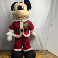 Disney Christmas Mickey Mouse Plush 29  