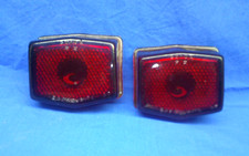 Nos Vintage Pair 1941 1942 1946 1947 Pontiac Glass Tail Light Lens Guide R2 Nos Vintage Pair 1941 1942 1946 1947 Pontiac Glass Tail Light Lens Guide R2