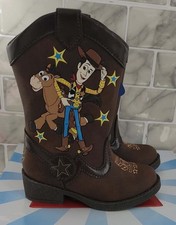 Toy Story Cowboy Boots Toddler Boy's Sz 5 Brand New Woody Bullseye